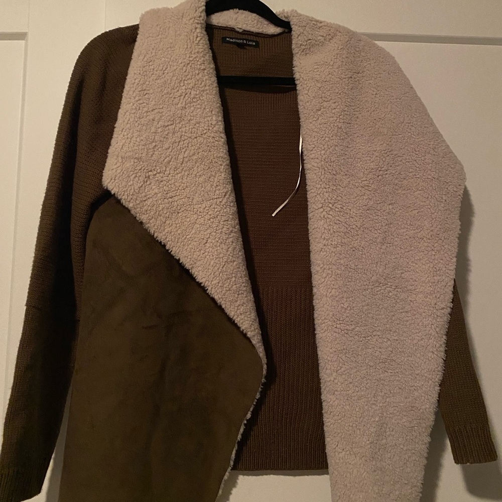 Nordstrom Madison and Lola green cardigan